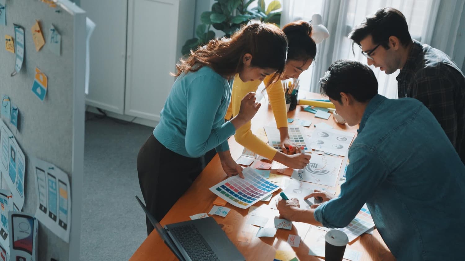 Canvas team working behind the scenes